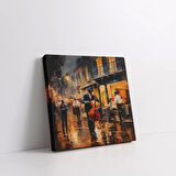 Klasik Akşam Kanvas Tablo