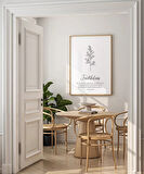 Çerçevesiz Poster Faithfulness Temalı Minimalist