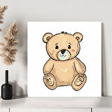 Küçük Ayıcık Kanvas Tablo