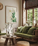 Çerçevesiz Poster Ohara Koson Zambaklar