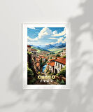 Çerçevesiz Poster And Dağlarının Kalbinde Cusco