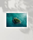 Çerçevesiz Poster Turkuaz Cennet