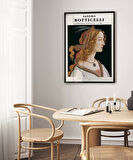 Çerçevesiz Poster Sandro Botticelli Genç Bir Kadının Portresi