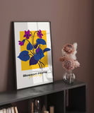 Çerçevesiz Poster Blossom Home Renklerin Dansı
