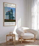 Çerçevesiz Poster Edward Hopper Demiryolunun Yanındaki Ev