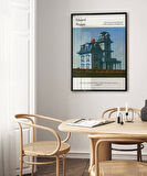 Çerçevesiz Poster Edward Hopper Demiryolunun Yanındaki Ev