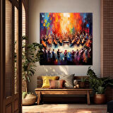 Sokak Melodisi Kanvas Tablo