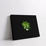 Yapraktaki Damla Kanvas Tablo