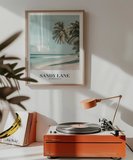 Çerçevesiz Poster Sandy Lane Barbados Tropik Sahil