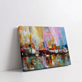 Kaotik Günlükler Kanvas Tablo