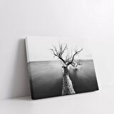 Kışın Kalbi Kanvas Tablo