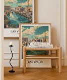 Çerçevesiz Poster Bellagio & Paris View