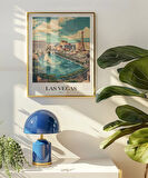 Çerçevesiz Poster Bellagio & Paris View