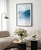 Çerçevesiz Poster Mavi Dağların Sakinliği