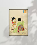 Çerçevesiz Poster Kimono ve Güzellik