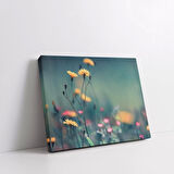 Sarı Çiçek Kanvas Tablo