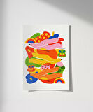 Çerçevesiz Poster Hayallerin Kanatları