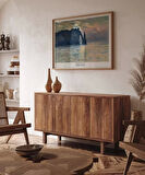 Çerçevesiz Poster Claude Monet Uçurum, Erretat, Gün Batımı