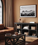 Çerçevesiz Poster Karla Kaplı Zirveler