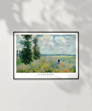 Çerçevesiz Poster Claude Monet Poppy Fields Near Argenteuil