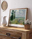 Çerçevesiz Poster Claude Monet Poppy Fields Near Argenteuil