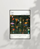 Çerçevesiz Poster Paul Klee Balık Büyüsü