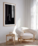 Çerçevesiz Poster Pencere Önünde Düşler