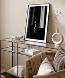 Çerçevesiz Poster Pencere Önünde Düşler