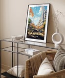 Çerçevesiz Poster Hindistan'ın Modern Yüzü