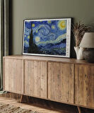 Çerçevesiz Poster Vincent Van Gogh Yıldızlı Geceler