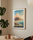 Çerçevesiz Poster Cape Town Masanın Gölgesinde Güzellik