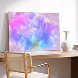 Su Rengi Fantazisi Kanvas Tablo