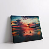 Rüya Gibi Gün Batımı Kanvas Tablo