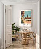 Çerçevesiz Poster Tarihi Sevilla