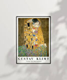 Çerçevesiz Poster Gustav Klimt Öpücük 2