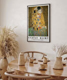 Çerçevesiz Poster Gustav Klimt Öpücük 2