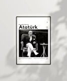 Çerçevesiz Poster Atatürk’ün Dinlenişi