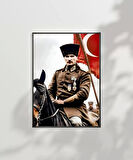 Çerçevesiz Poster Liderin Kararlılığı