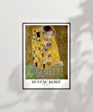 Çerçevesiz Poster Gustav Klimt Öpücük 3