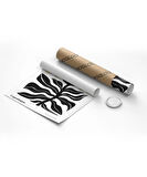 Çerçevesiz Poster White Copenhagen Flower