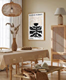 Çerçevesiz Poster White Copenhagen Flower