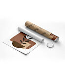 Çerçevesiz Poster Bohem Saksı