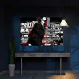 Death Note Yazılı Kanvas Tablo