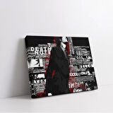 Death Note Yazılı Kanvas Tablo