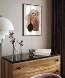 Çerçevesiz Poster Bohem Vazo