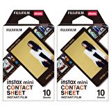 Instax mini Contact 10x2 Film Seti