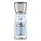 Smeg Pastel Mavi Filtre Kahve Makinesi ve Kahve Öğütme Makinesi Seti