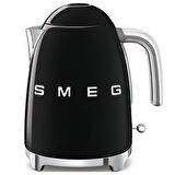 Smeg Siyah Kettle ve 1x2 Ekmek Kızartma Makinesi Seti