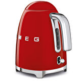 Smeg Kırmızı Kettle ve 1x2 Ekmek Kızartma Makinesi Seti