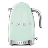 Smeg Pastel Yeşil Isı Ayarlı Kettle ve 2x4 Ekmek Kızartma Makinesi Seti
